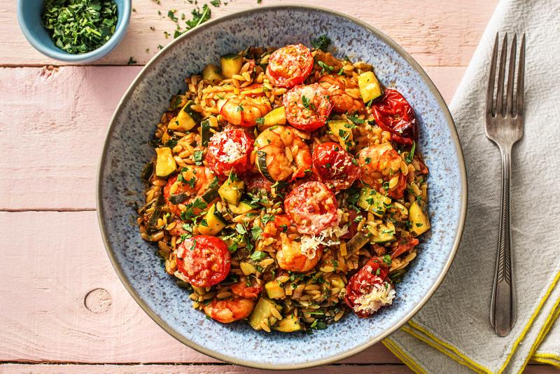 Prawn & Chorizo Orzo