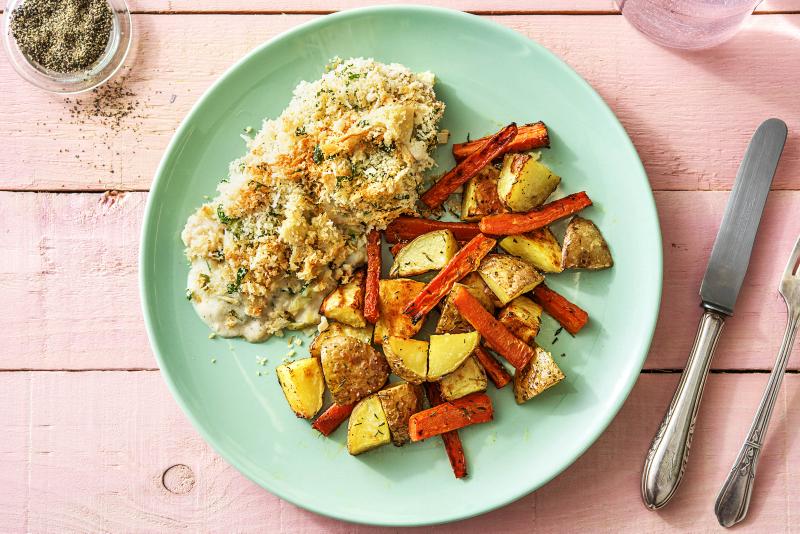 Chicken Bechamel Bake