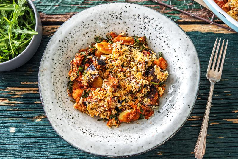 Aubergine Gnocchi Gratin