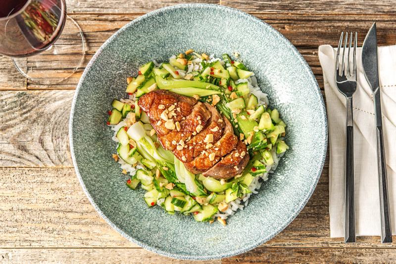 Honey & Soy Glazed Duck