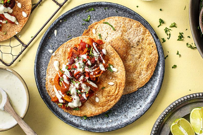 Tostadas Rapidas Vegetarianas