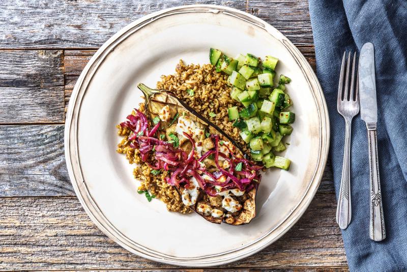 Goat's Cheese Aubergine