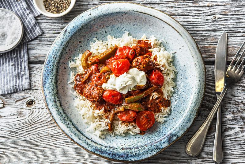 Spiced Meatball Stew