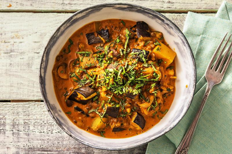 Creamy Aubergine Curry